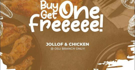 Buy One Get One Free Jolloff & Chicken @ Chop Shop Ghana Buy One Get One Free Jolloff & Chicken @ Chop Shop Ghana