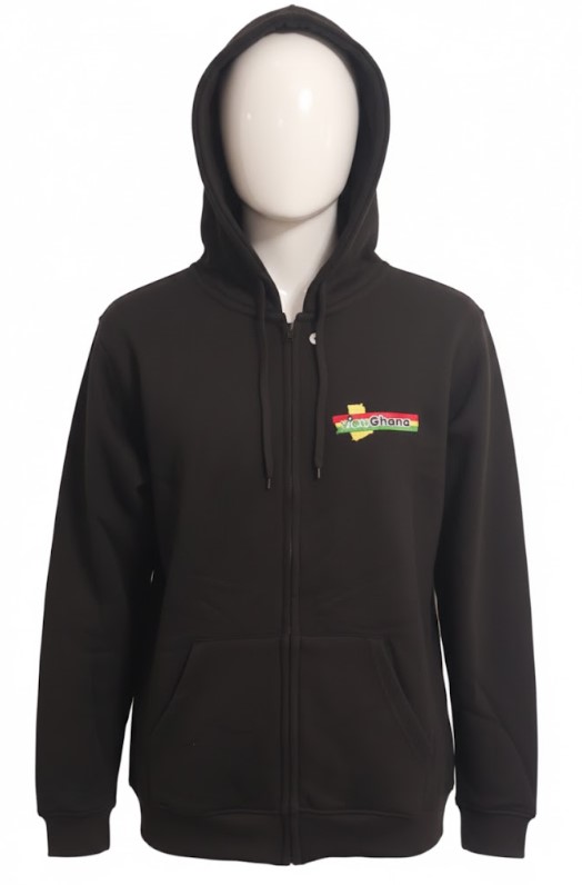 viewGhana Black Hoodie - Image 2