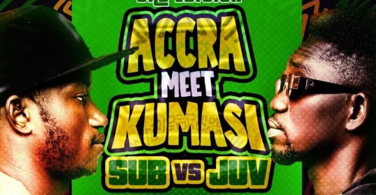 Ghana Events – ACCRA MEET KUMASI, SUBZERO VS JUVENILE Ghana Events – ACCRA MEET KUMASI, SUBZERO VS JUVENILE