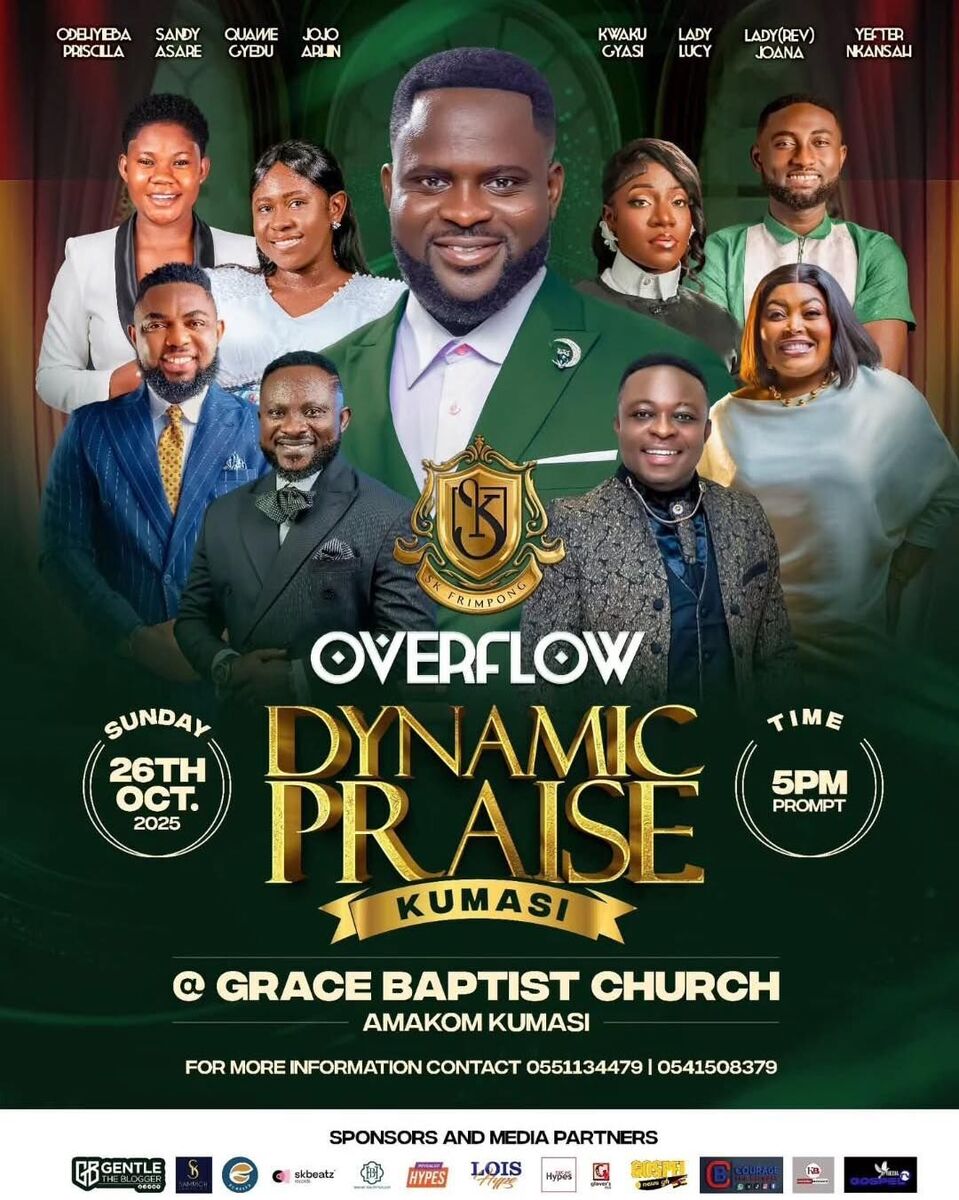 Ghana Events – OVERFLOW DYNAMIC PRAISE, KUMASI Ghana Events – OVERFLOW DYNAMIC PRAISE, KUMASI