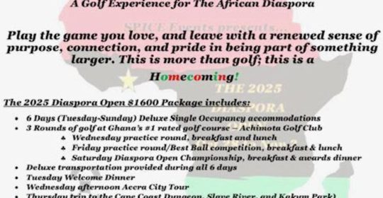 Ghana Events – Ghana Golf Getaway – The 2025 Diaspora Open Ghana Events – Ghana Golf Getaway – The 2025 Diaspora Open