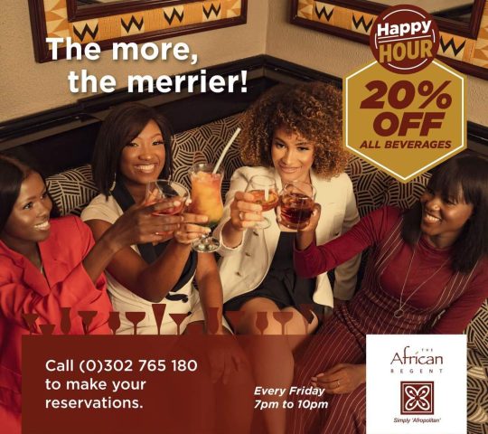 Ghana Events – The More The Merrier @ The African Regent Hotel Ghana Events – The More The Merrier @ The African Regent Hotel