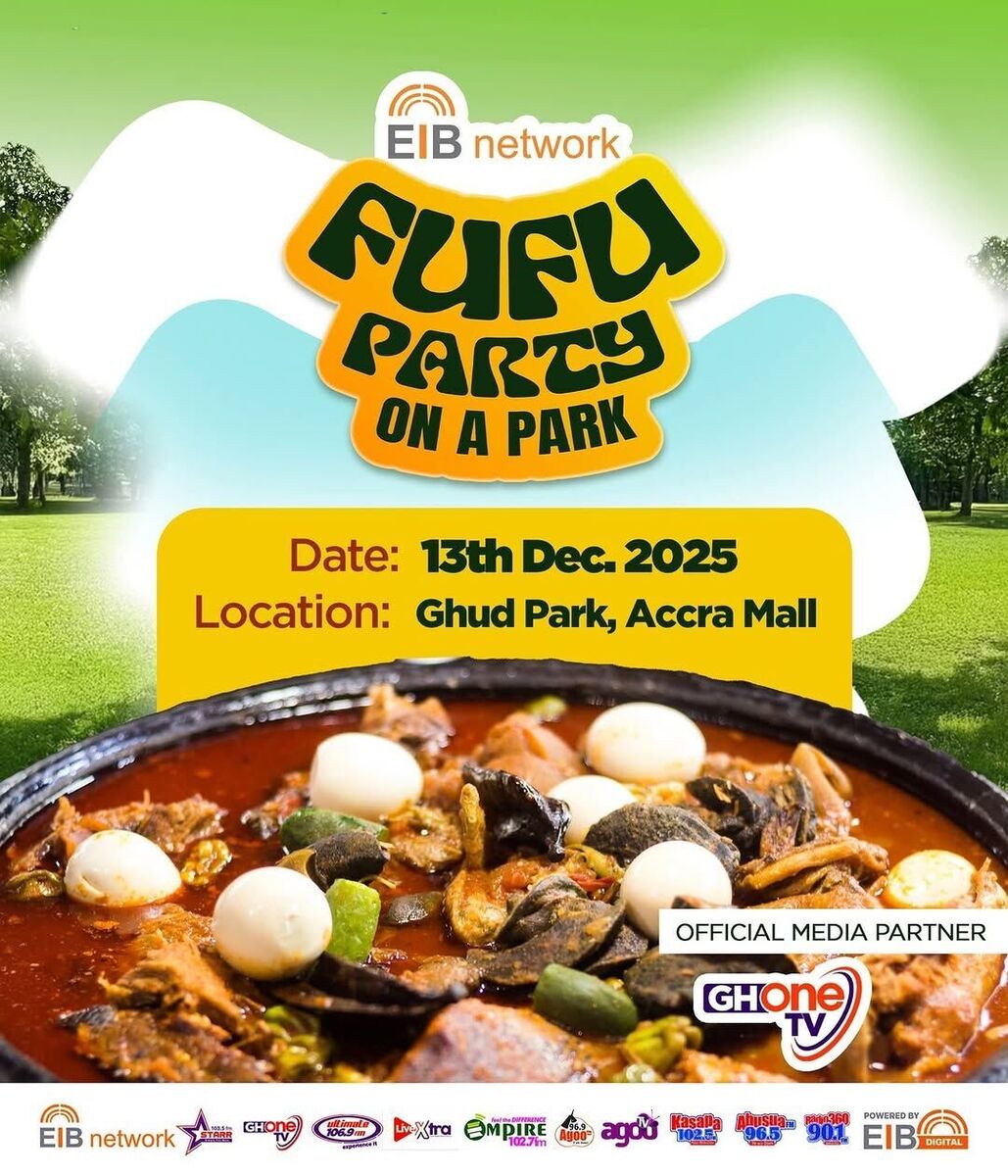 Ghana Events – FUFU PARTY ON A PARK Ghana Events – FUFU PARTY ON A PARK