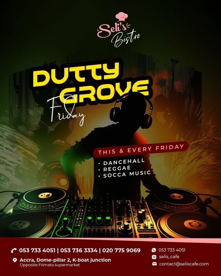 Seli’s Bistro presents Dutty Groove Friday