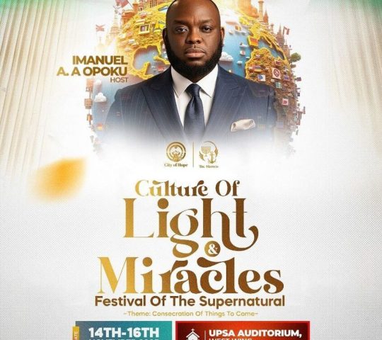 Ghana Events – CULTURE OF LIGHT & MIRACLES (Festival Of The Supernatural) Ghana Events – CULTURE OF LIGHT & MIRACLES (Festival Of The Supernatural)
