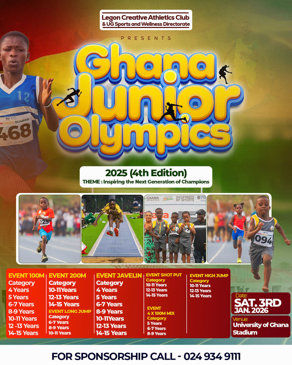 Ghana Events – Ghana Junior Olympics 2025 Ghana Events – Ghana Junior Olympics 2025