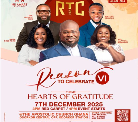 Ghana Events – REASON TO CELEBRATE – 6TH EDITION Ghana Events – REASON TO CELEBRATE – 6TH EDITION