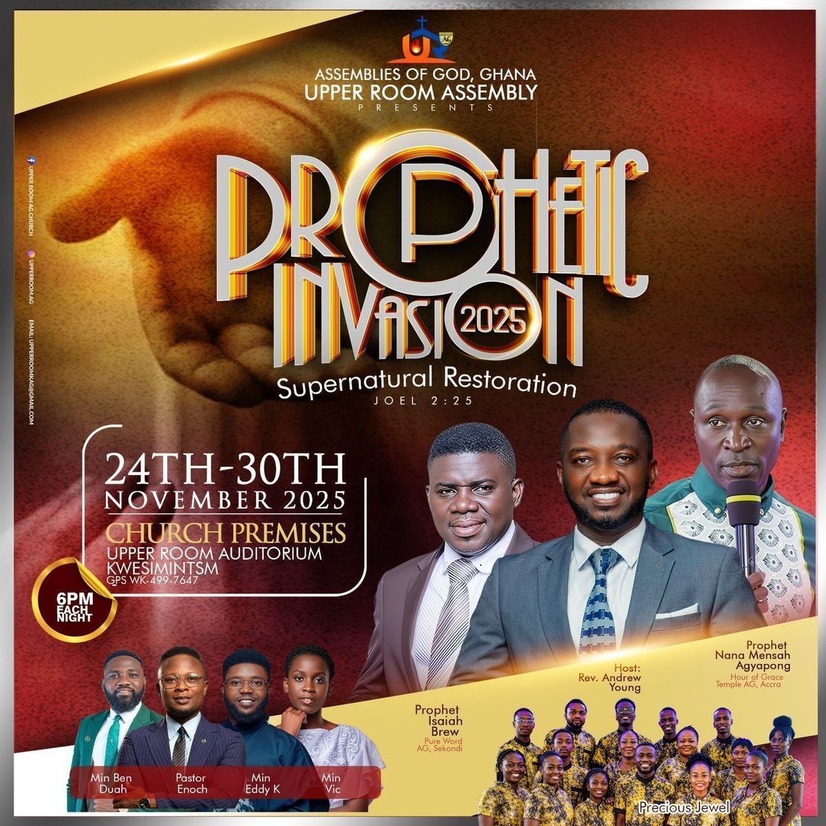 Ghana Events – PROPHETIC INVASION 2025 Ghana Events – PROPHETIC INVASION 2025