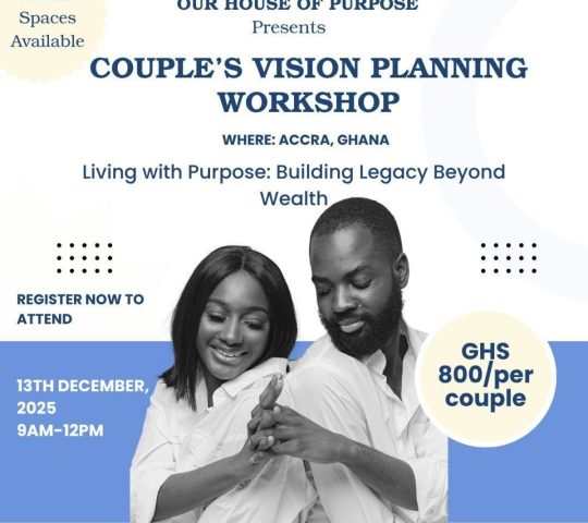 Ghana Events – Accra Couples Vision Planning Workshop Ghana Events – Accra Couples Vision Planning Workshop