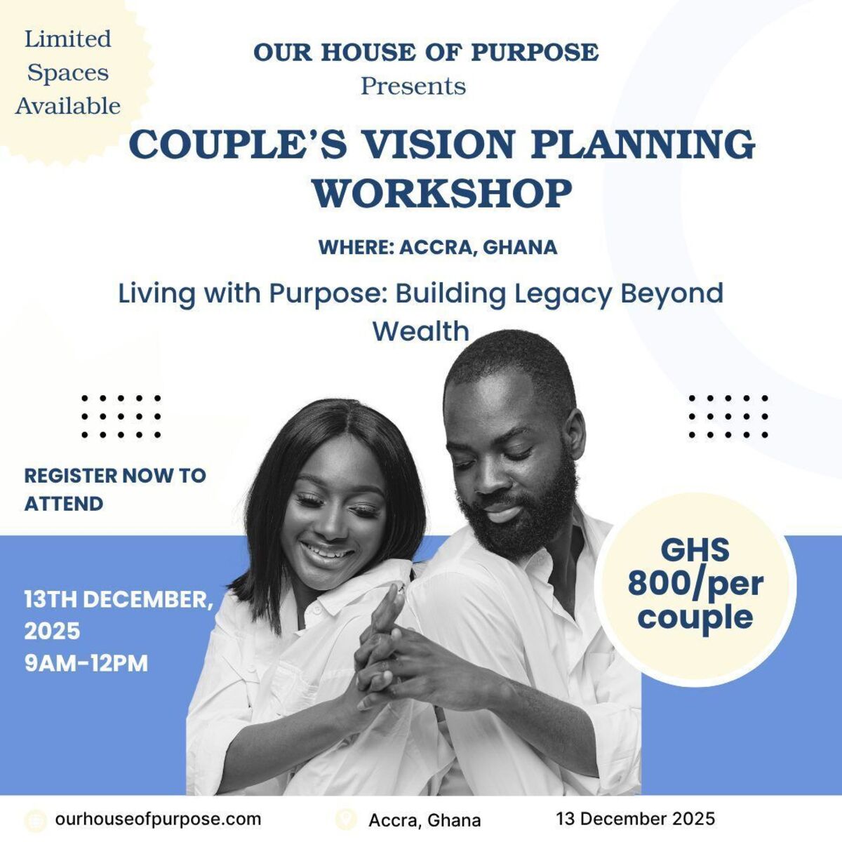 Ghana Events – Accra Couples Vision Planning Workshop Ghana Events – Accra Couples Vision Planning Workshop