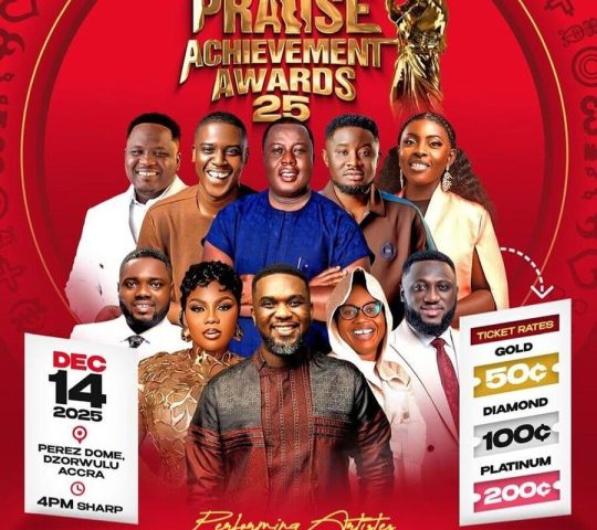 Ghana Events – PRAISE ACHIEVEMENT AWARDS 2025 Ghana Events – PRAISE ACHIEVEMENT AWARDS 2025