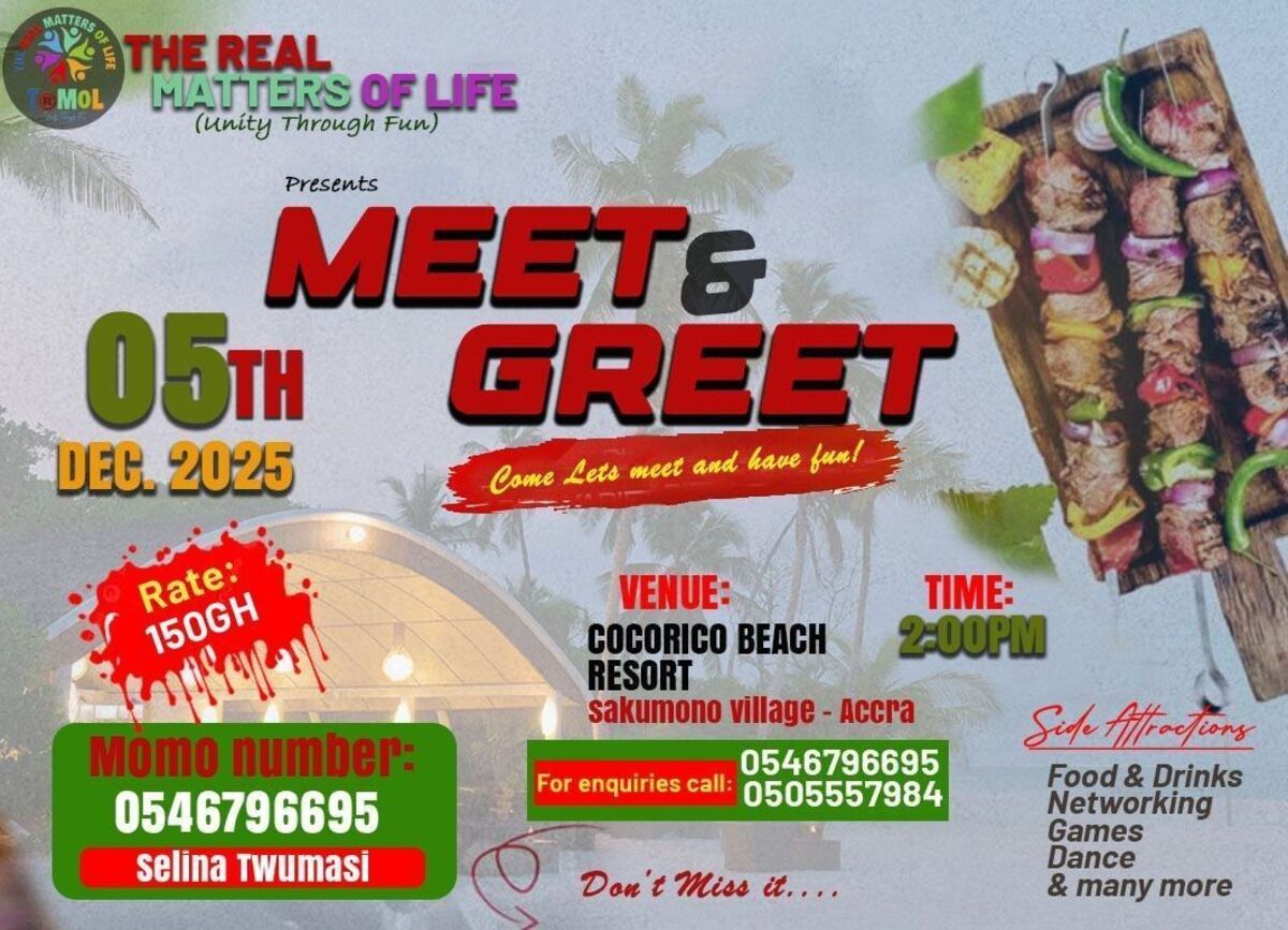 Ghana Events – Meet and Greet Ghana Events – Meet and Greet
