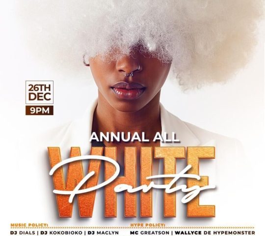 Ghana Events – Annual All White Party Ghana Events – Annual All White Party