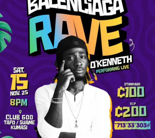 Ghana Events – Balenciaga Rave With YGA Okeneth Ghana Events – Balenciaga Rave With YGA Okeneth