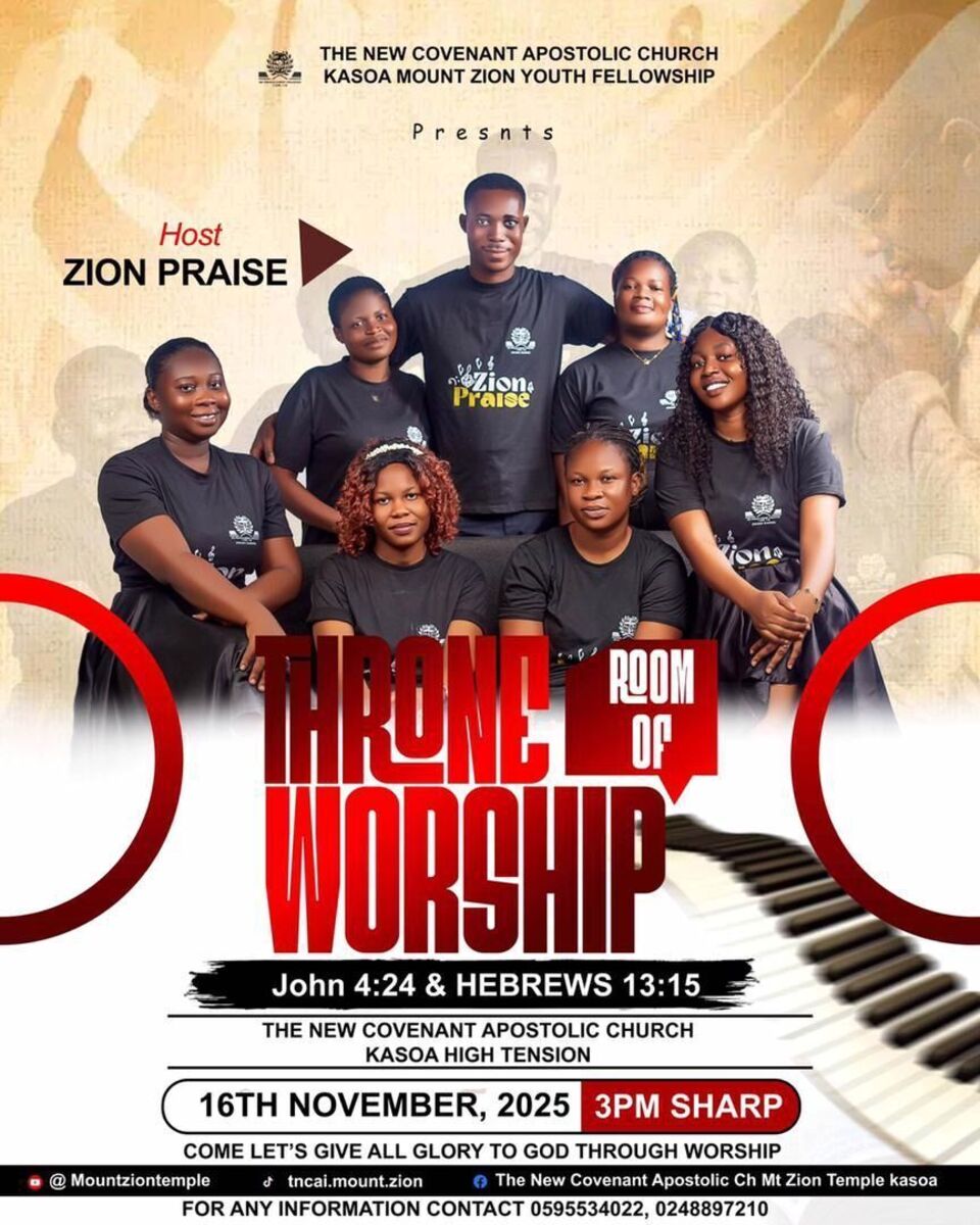 Ghana Events – The Throne Room of Worship 2025 Edition Ghana Events – The Throne Room of Worship 2025 Edition