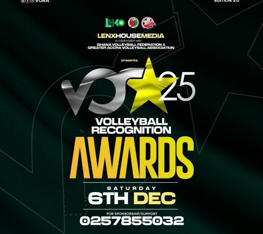 Ghana Events – VORA25 (VOLLEYBALL RECOGNITION AWARDS 2025 Ghana Events – VORA25 (VOLLEYBALL RECOGNITION AWARDS 2025