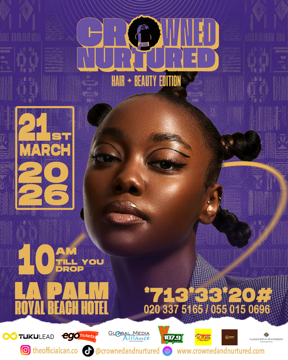 Ghana Events – Crowned & Nurtured (CAN) 2026 – Hair & Beauty Edition Ghana Events – Crowned & Nurtured (CAN) 2026 – Hair & Beauty Edition