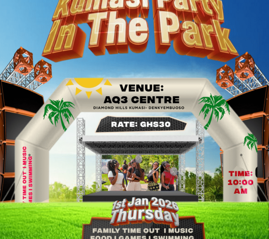 Ghana Events – KUMASI PARTY IN THE PARK Ghana Events – KUMASI PARTY IN THE PARK