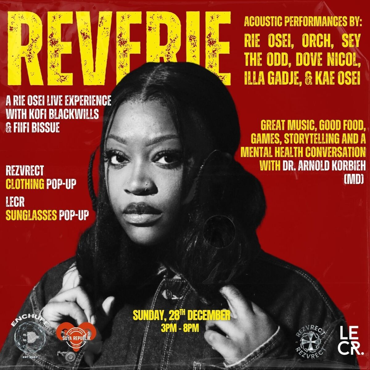 Ghana Events – REVERIE:A Rie Osei Live Experience Ghana Events – REVERIE:A Rie Osei Live Experience