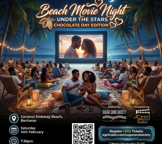 Ghana Events – Beach Movie Night Under The Stars Ghana Events – Beach Movie Night Under The Stars