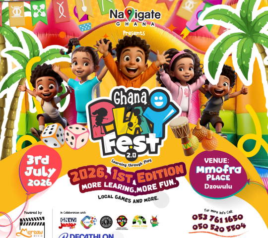 Ghana Events – Ghana Play Festival. 2026 Edition Ghana Events – Ghana Play Festival. 2026 Edition