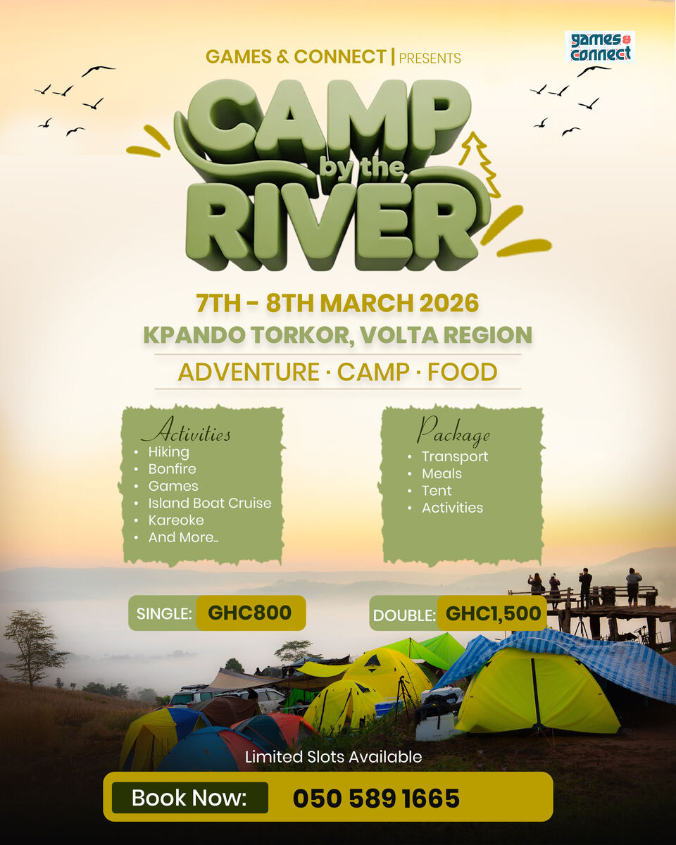 Ghana Events – Camp by the River Ghana Events – Camp by the River