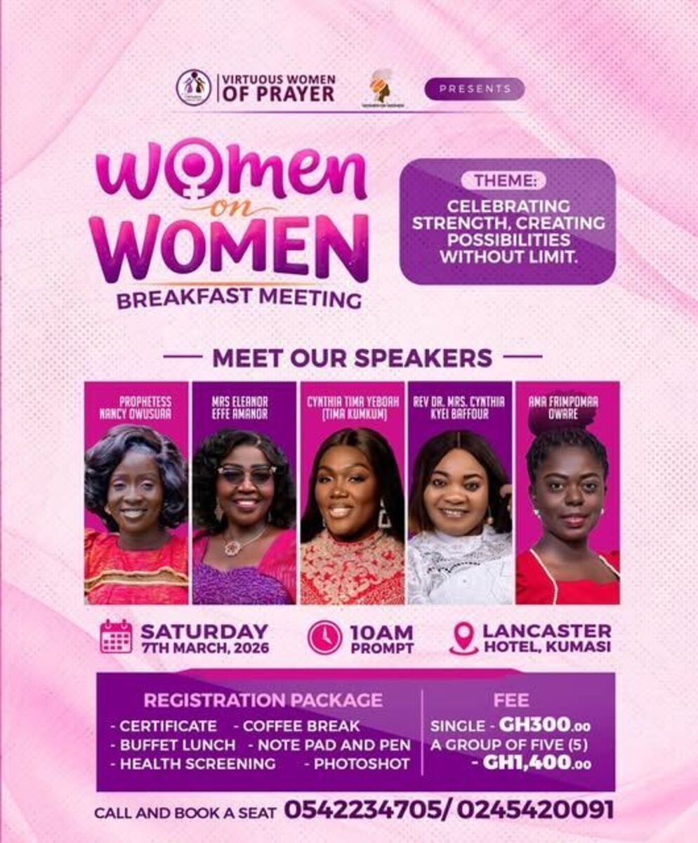 Ghana Events – Women on Women Breakfast Meeting Ghana Events – Women on Women Breakfast Meeting