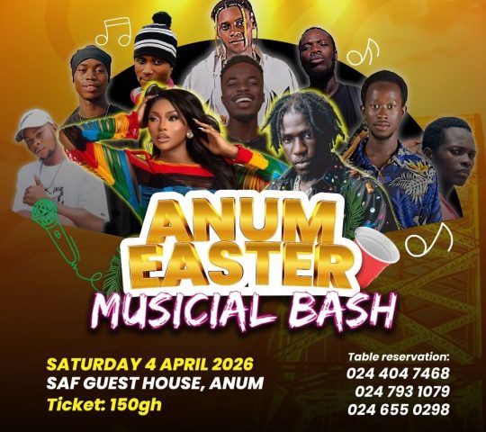 Ghana Events – Anum Easter Musical Bash Ghana Events – Anum Easter Musical Bash