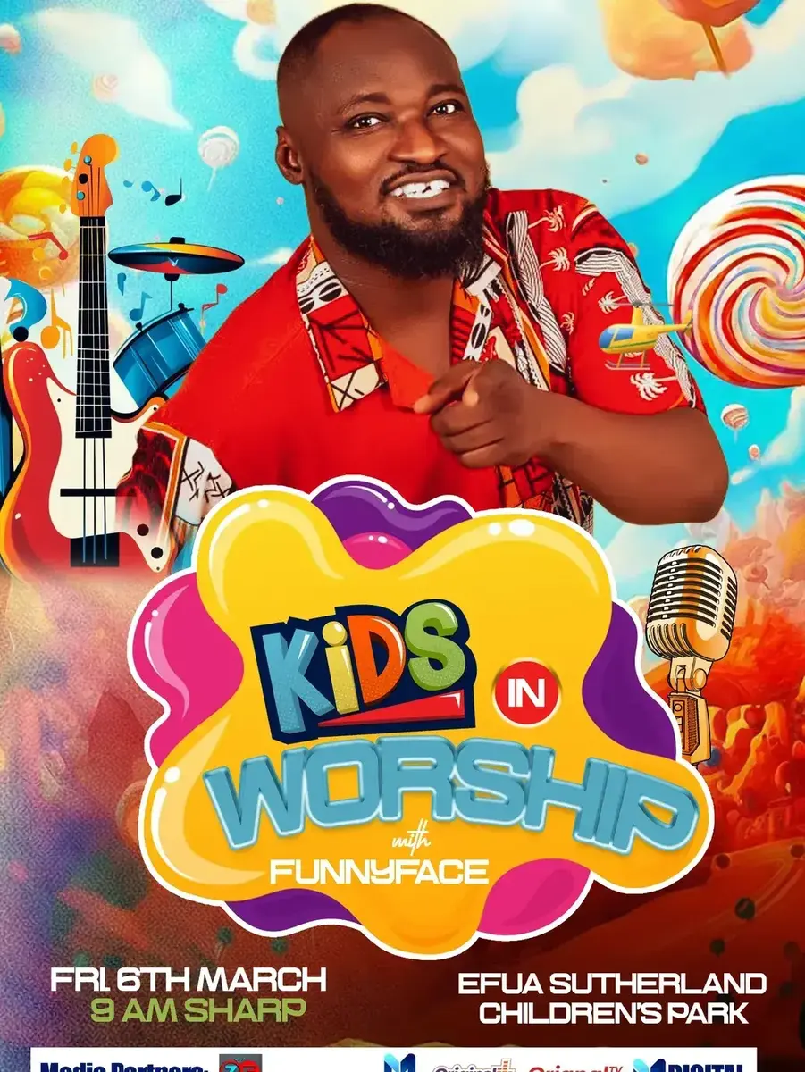 Ghana Events – KIDS IN WORSHIP WITH FUNNYFACE Ghana Events – KIDS IN WORSHIP WITH FUNNYFACE