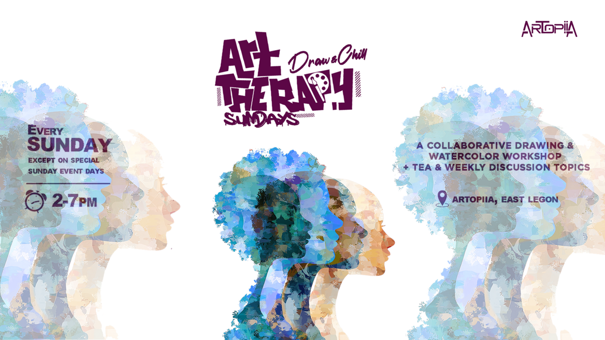 Ghana Events – Art Therapy Sundays @Artopiia Draw Chill Paint w Watercolors & Discuss Ghana Events – Art Therapy Sundays @Artopiia Draw Chill Paint w Watercolors & Discuss