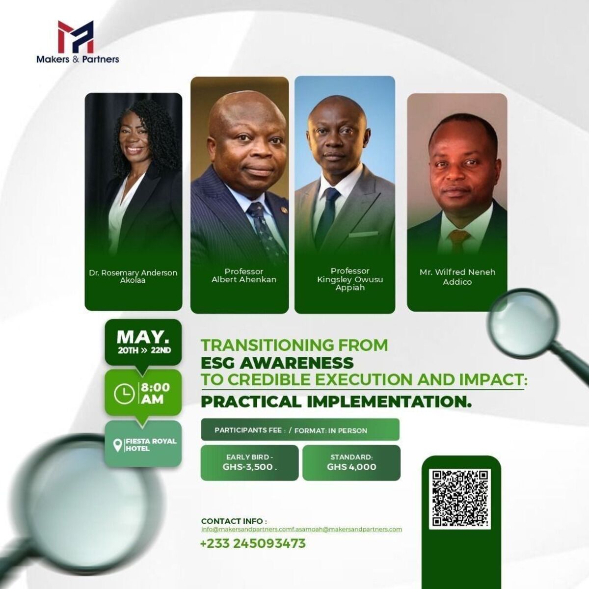Ghana Events – Transitioning from ESG Awareness to Credible Execution and ImpactPractical Implementation Ghana Events – Transitioning from ESG Awareness to Credible Execution and ImpactPractical Implementation