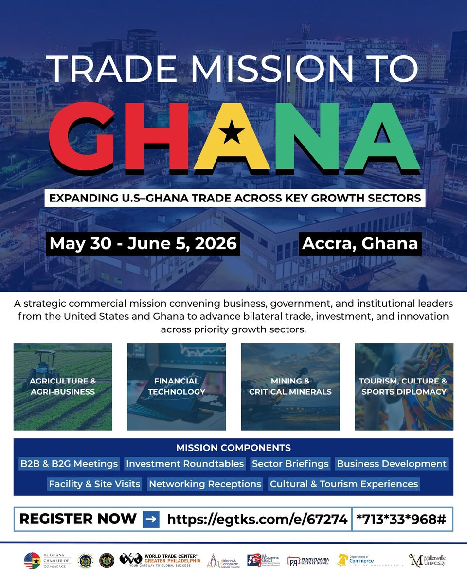 Ghana Events – US-GHANA TRADE MISSION TO GHANA 2026 Ghana Events – US-GHANA TRADE MISSION TO GHANA 2026