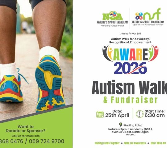 Ghana Events – Autism Walk & Fundraiser 2026 (AWARE 2026) Ghana Events – Autism Walk & Fundraiser 2026 (AWARE 2026)