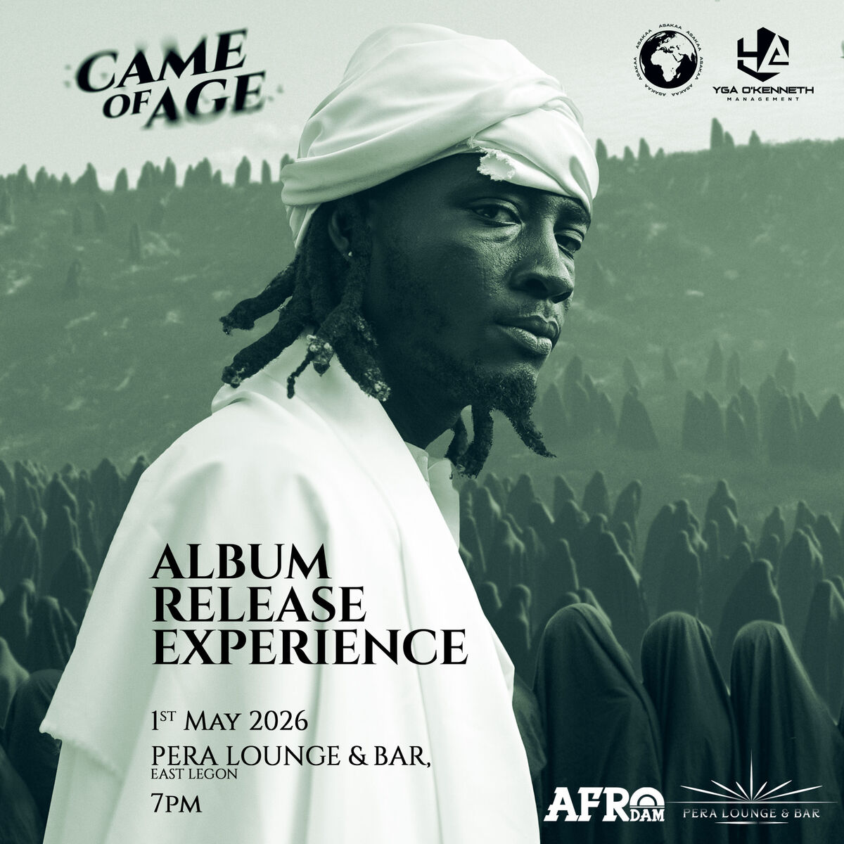 Ghana Events – CAME OF AGE – ALBUM LISTENING EXPERIENCE Ghana Events – CAME OF AGE – ALBUM LISTENING EXPERIENCE