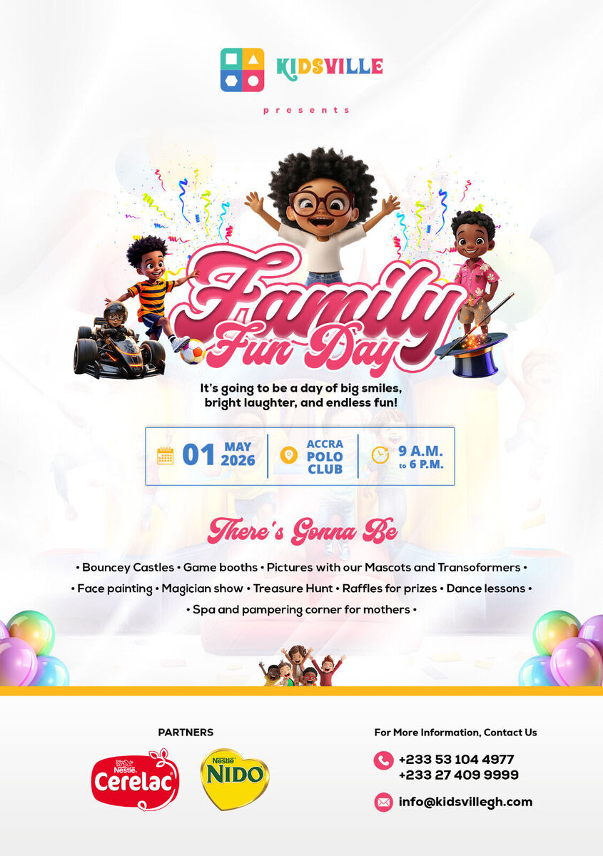 Ghana Events – Kidsville Family Fun Day Ghana Events – Kidsville Family Fun Day