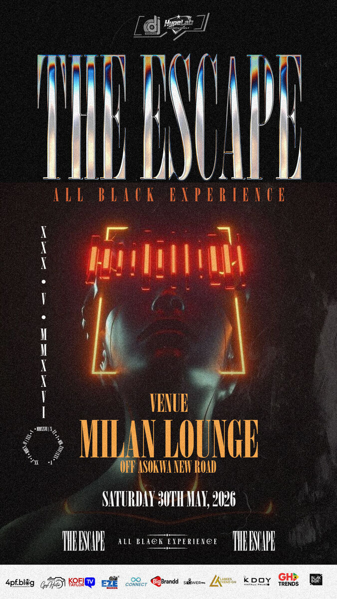 Ghana Events – THE ESCAPE(all black experience) Ghana Events – THE ESCAPE(all black experience)