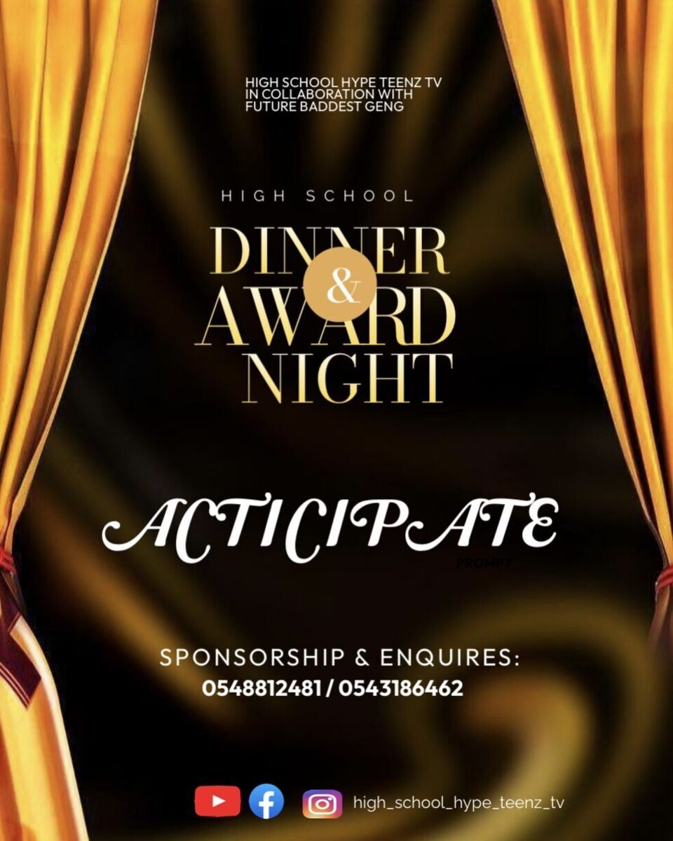 Ghana Events – HIGH SCHOOL DINNER AND AWARDS NIGHT Ghana Events – HIGH SCHOOL DINNER AND AWARDS NIGHT