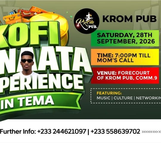 Ghana Events – KOFI KINAATA EXPERIENCE IN TEMA Ghana Events – KOFI KINAATA EXPERIENCE IN TEMA