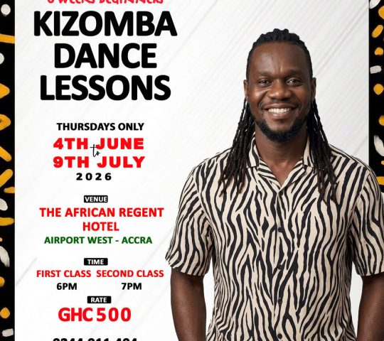 Ghana Events – Beginner Kizomba Lessons Ghana Events – Beginner Kizomba Lessons