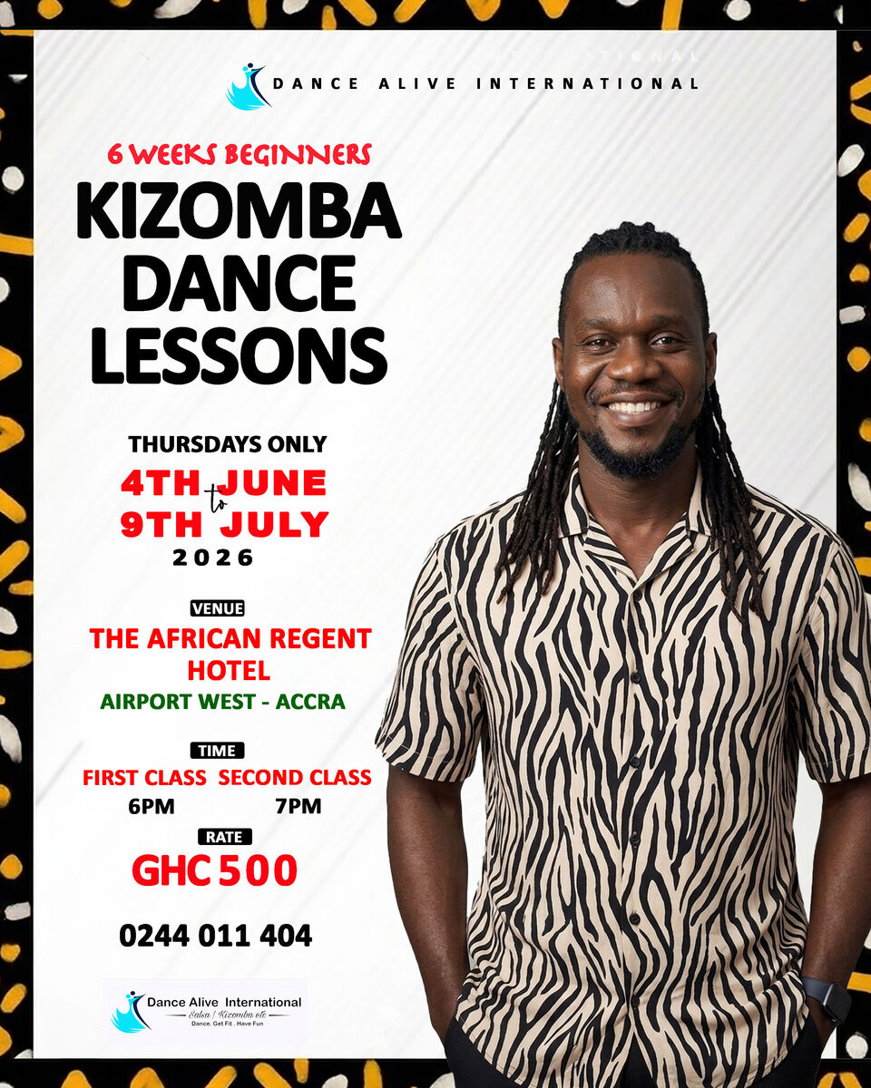 Ghana Events – Beginner Kizomba Lessons Ghana Events – Beginner Kizomba Lessons
