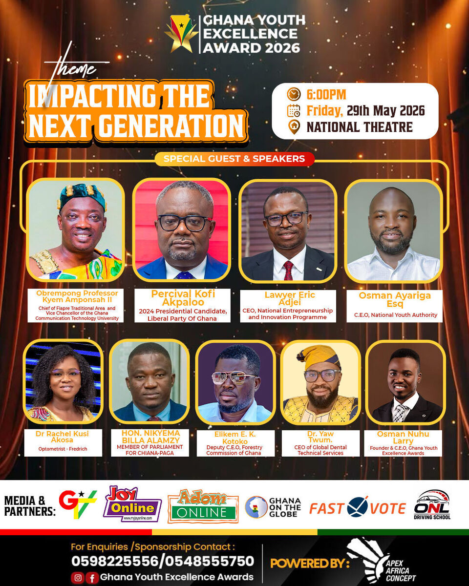 Ghana Events – Ghana Youth Excellence Awards 2026 Ghana Events – Ghana Youth Excellence Awards 2026