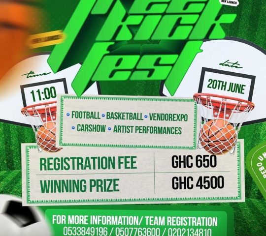 Ghana Events – FREE KICK FEST Ghana Events – FREE KICK FEST