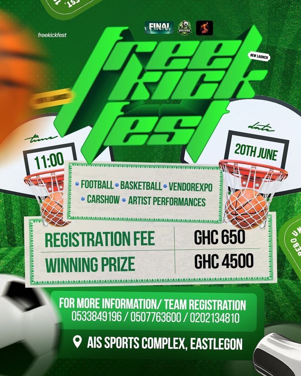 Ghana Events – FREE KICK FEST Ghana Events – FREE KICK FEST