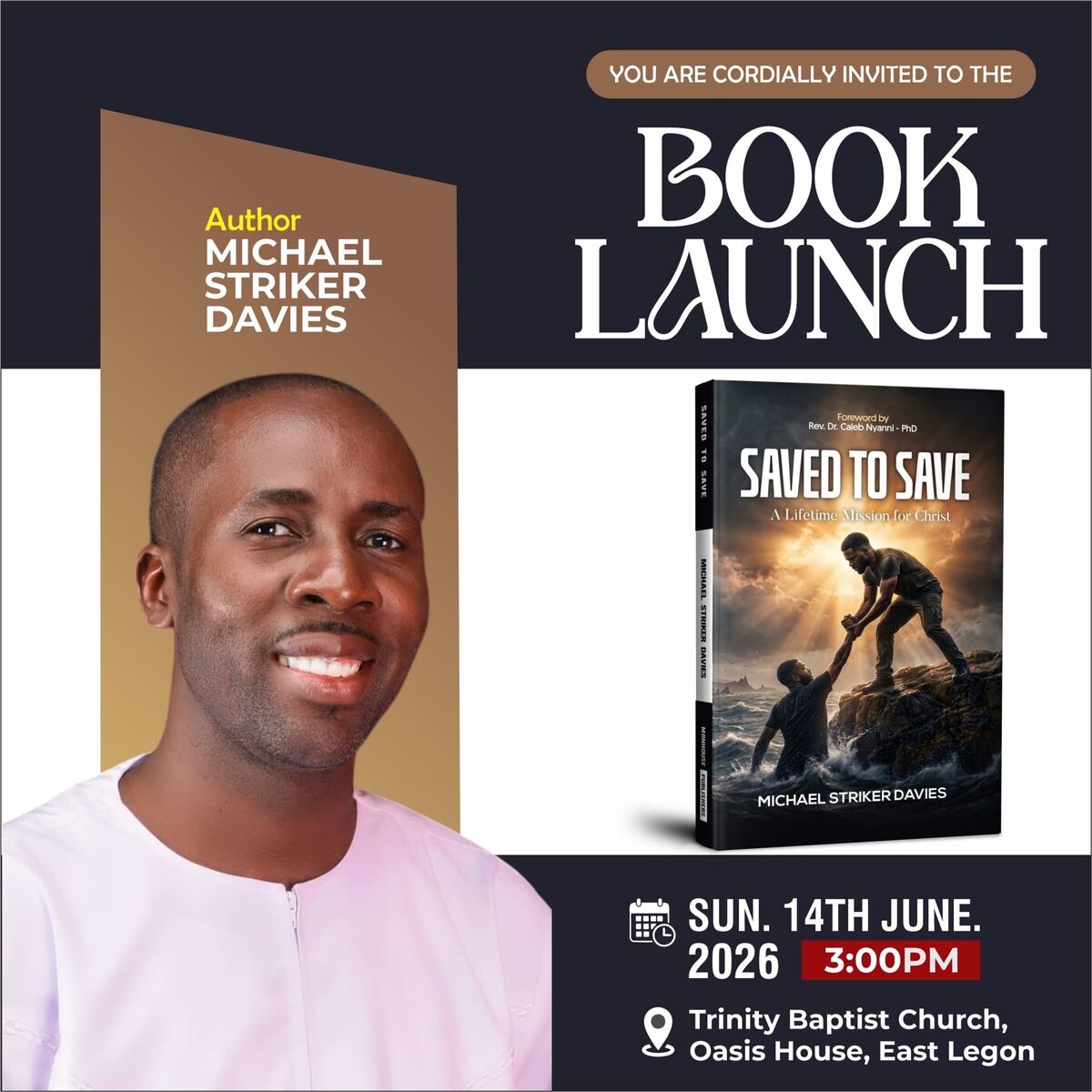Ghana Events – Book Launch – Saved To Save Ghana Events – Book Launch – Saved To Save