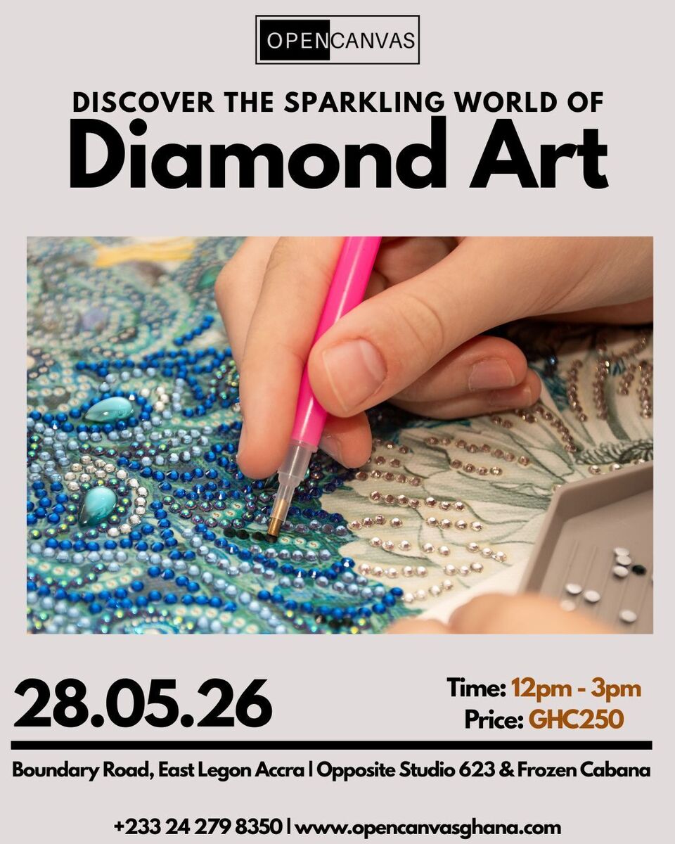 Ghana Events – Open Canvas Launch – Diamond Art Club Ghana Events – Open Canvas Launch – Diamond Art Club