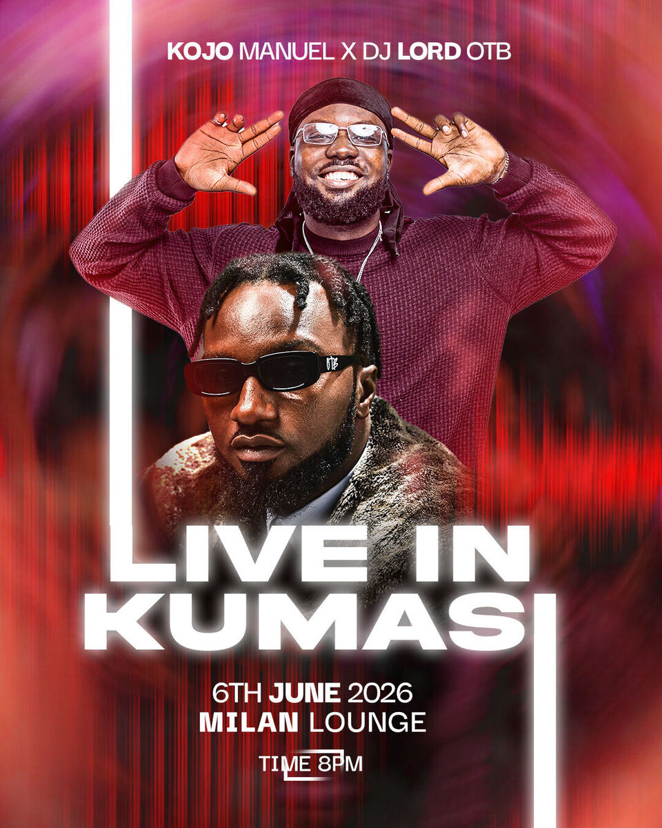 Ghana Events – DJ Lord OTB & Kojo Manuel Live In Kumasi Ghana Events – DJ Lord OTB & Kojo Manuel Live In Kumasi