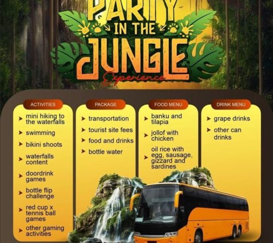 Ghana Events – Waterfall X Party In The Jungle Experience Ghana Events – Waterfall X Party In The Jungle Experience