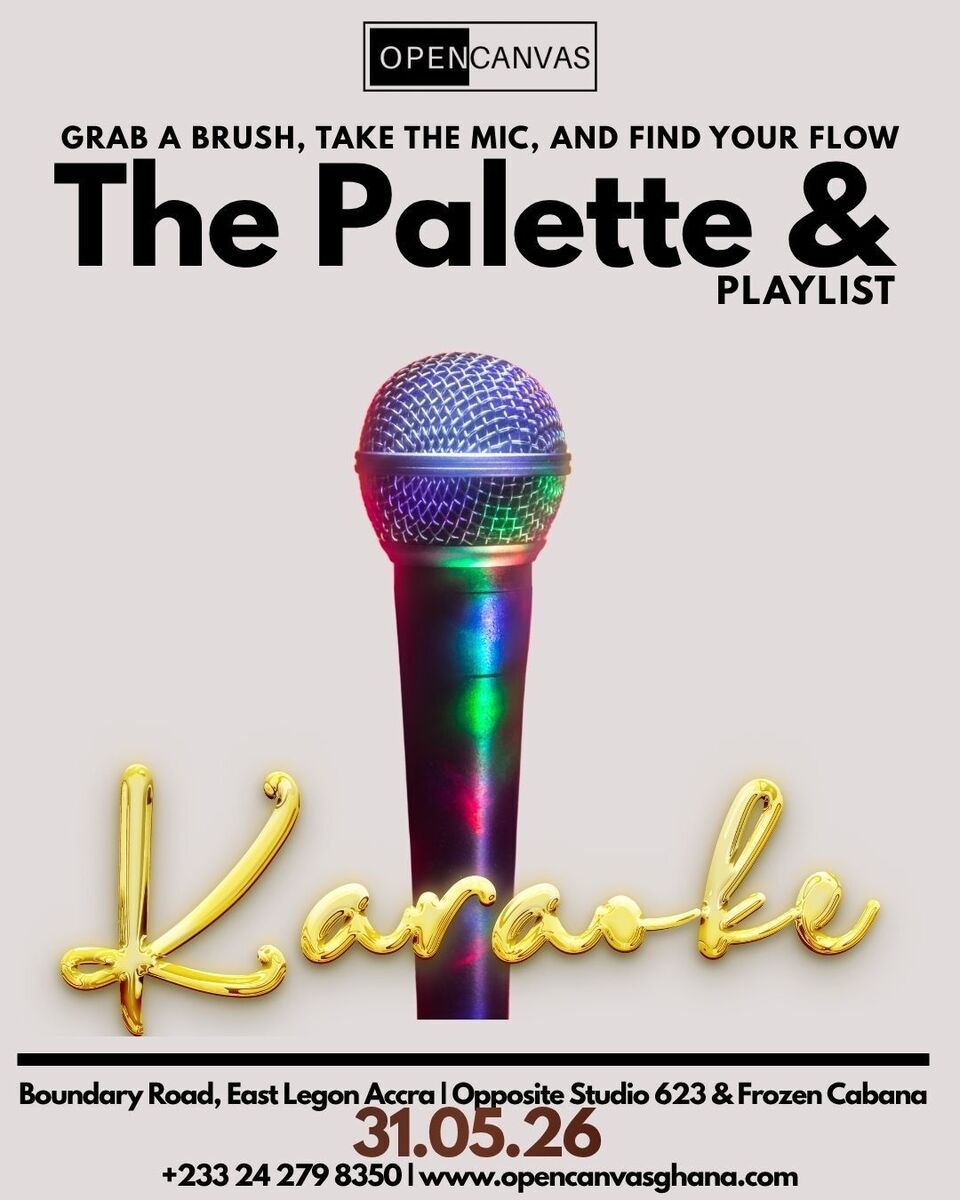 Ghana Events – Open Canvas Launch – The Palette & Playlist Ghana Events – Open Canvas Launch – The Palette & Playlist