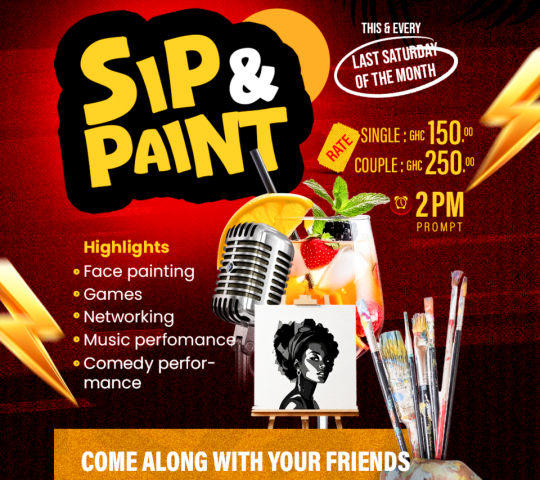 Ghana Events – Sip and Paint Ghana Events – Sip and Paint