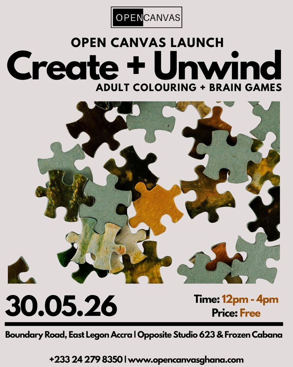 Ghana Events – Open Canvas Launch – Midday Reset Create Unwind Ghana Events – Open Canvas Launch – Midday Reset Create Unwind